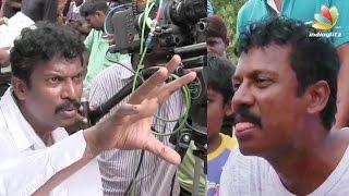 Samuthirakanis Appa Movie Making  Shooting Spot Tamil Movie