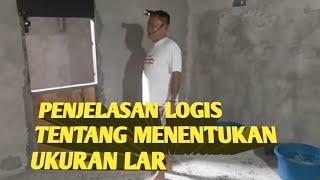 PENJELASAN LOGIS TENTANG MENENTUKAN BESARNYA LAR PADA RBW.