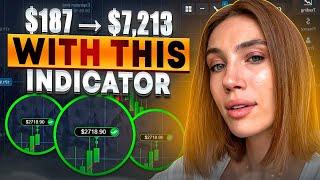 $187 → $7213 with THIS INDICATOR for TRADING  Indicator Binary Options  Binary Best Indicator