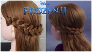  Peinado de Anna de Frozen 2Tip de como realizar peinado de Anna Frozen 2  