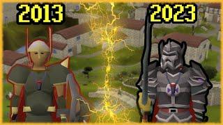 Old School Runescape Timeline 2013-2023