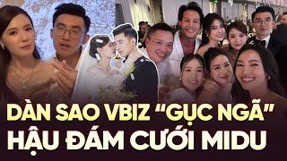 Dàn Sao VBiz Cùng Cô Dâu Chú Rể Midu - Minh Đạt Gục Ngã Hậu Tăng 2 Đám Cưới I HÍT HÀ SHOWBIZ