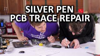 Silver Conductive Pen - DIY PCB Trace Repair