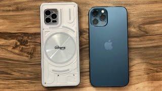 Unihertz Luna vs iPhone 12 Pro Max