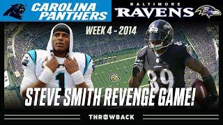 The Steve Smith Revenge Game Panthers vs. Ravens 2014 Week 4