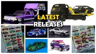 Showcase - Hot Wheels 2025 Models Nissan 720 King Cab Legends Tour Ferrari Enzo & Many More.