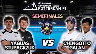 ROTTERDAM PREMIER PADEL P1 SEMIS Yaguas Stupaczuk vs Chingotto Galan Highlights