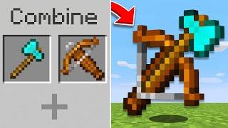 I COMBINED Items in Minecraft...