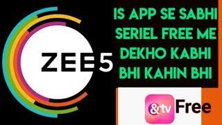 How to use zee5 app free