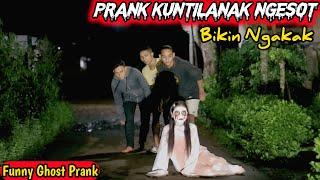 Prank Kuntilanak Ngesot Lucu  Kompilasi Prank Kuntilanak Lucu  Ghost Prank