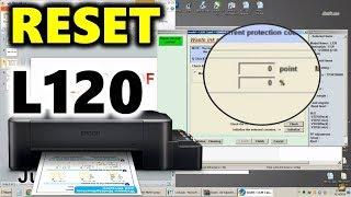 HOW TO RESET EPSON L120 WASTE INKPAD COUNTER 100% Working