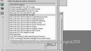 How to Connect Microsoft Access Database to Visual Basic 6 0