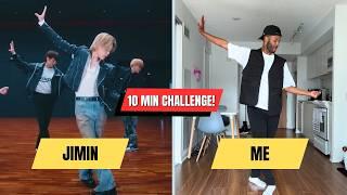 Trying to learn 지민 Jimin Who Dance in 10mins