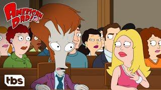 American Dad Roger Tries To Defend Francine In Court Clip  TBS