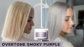 Dyeing my hair with Overtones NEW Smoky Purple