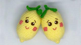 AMIGURUMI  Mutlu Limon Yapımı  ENG SUBTITLES ON subtítulos ESPAÑOL