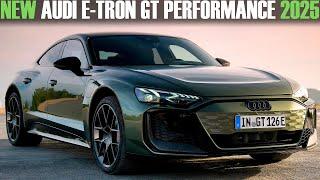 2025 New Audi RS e-tron GT Performance  925 hp  - The most powerful Audi in history