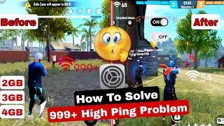 How To Solve 999+ Network Problem Free Fire   Top 5 High Ping Problem Solution Tamil