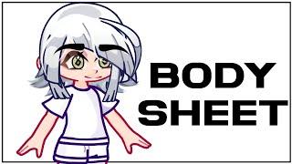 Learn To Make A Tweenable Body Sheet Tutorial #gachalife 2 #voiceover  #ibispaintx