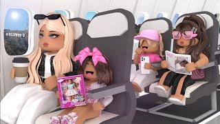 Family VACATION TO HOLLYWOOD *GOING ON A PLANE SHOOTING A MOVIE* VOICES Roblox Bloxburg Roleplay