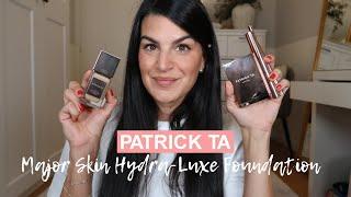 REVIEW  Patrick Ta Major Skin Hydra-Luxe Foundation  My Beauty Fair