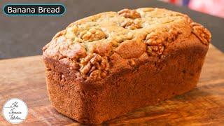 Eggless Banana Cake Recipe?  No Oven  Eggless Perfect Banana Bread Recipe  The Terrace Kitchen