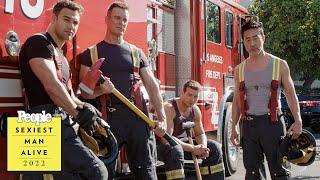 9-1-1 ft. Peter Krause Kenneth Choi Ryan Guzman and Oliver Stark  Turning Up the Heat  PEOPLE