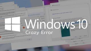 Finally  Windows 10 Technical Preview Build 9926 Crazy error