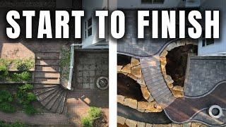 Start to Finish Backyard Renovation  Hometown Hardscapes Episode 14  Preston Hardscape Design