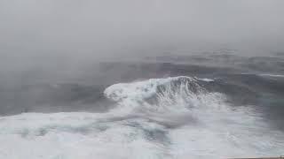 Dont watch this if you are afraid of the sea   NCL Bomb Cyclone