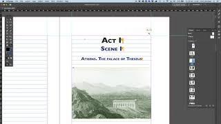 How to create Running Headers using InDesign