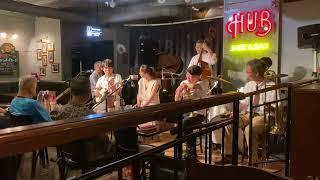 New Orleans Jazz Hounds - HUB Jazz Bar in Asakusa - Tokyo Japan - July 6 2024