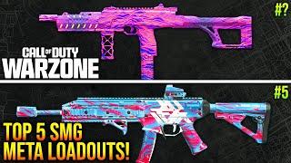 WARZONE New TOP 5 BEST SMG META LOADOUTS After Update WARZONE Best Weapons