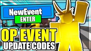 ALL NEW *EVENT* UPDATE CODES Boku No Roblox Remastered