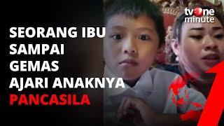 Ngakak Aksi Seorang Ibu Ajari Anaknya Pancasila Ini Bikin Gemas tvOne