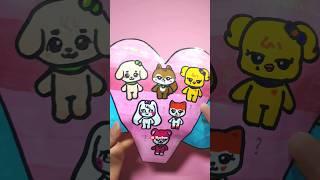 IVE MINIVE blind bag 아이브 미니브 블라인드백 #papercraft #paperasmr #shorts