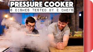 PRESSURE COOKER  6 Dishes Tested by 2 Chefs  Sorted Food