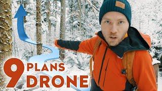 9 IDÉES de plans en DRONE lors dune balade - DJI Mini 4 Pro