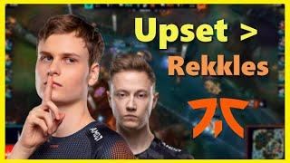 Upset proves hes worthy replacing Rekkles