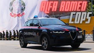 Alfa Romeo Tonale Police SUV Official Public Debut At Italian Republic Day