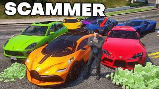 I Spent 24 Hours as a Scammer.. GTA 5 RP