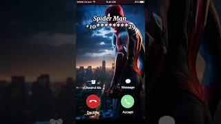 Spider-Man Angry mood #smartphone Spider-Man call me #short