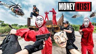 PARKOUR VS MONEY HEIST 6  ESCAPE and SURVIVE POLICE chase BAD GUYS BELLA CIAO REMIX  Epic POV