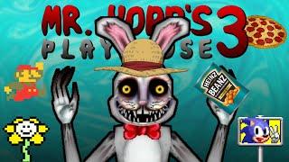 Mr Hopps Playhouse 3 - ALL Endings Easter Eggs Secrets & References