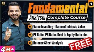 Fundamental Analysis Complete Course  How to Select Best Stocks for Investment in Share Market