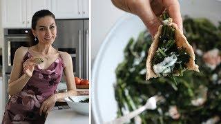 Тушенные Листья Одуванчика - Тёплый Салат - Рецепт от Эгине - Heghineh Cooking Show in Russian