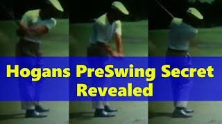 Ben Hogans Pre-Golf Swing Secret Revealed. Never Seen Before