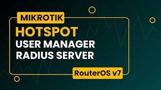 How to setup a mikrotik hotspot with user manager RouterOS v7
