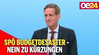 SPÖ Budgetdesaster - NEIN zu Kürzungen