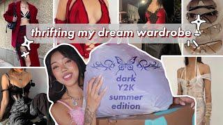 Thrifting My Summer Pinterest Wardrobe  try-on haul + come thrift w me